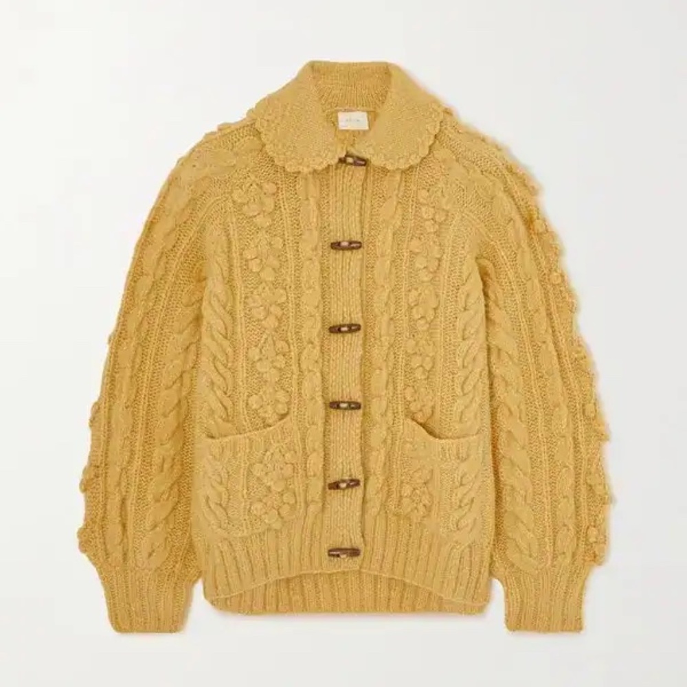 DOEN Rive Cardigan in Chamomile 💛 - Picture 6 of 7